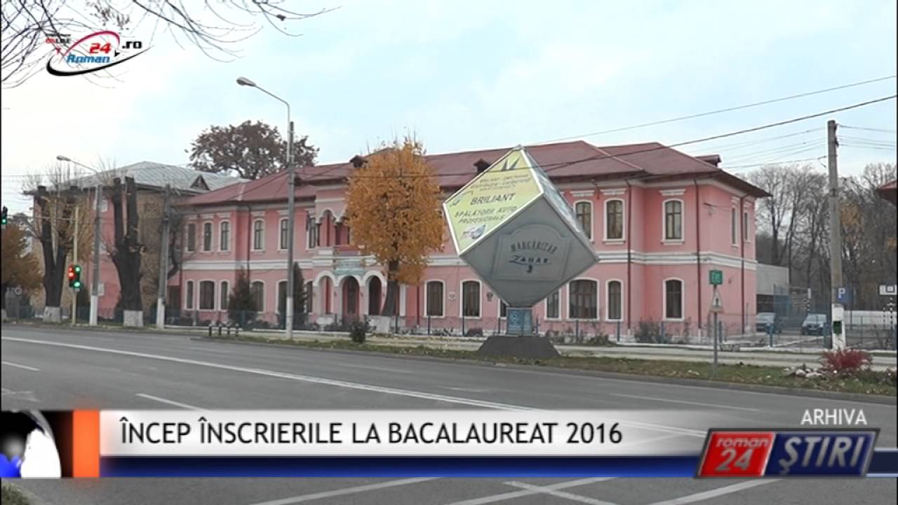 ÎNCEP ÎNSCRIERILE LA BACALAUREAT 2016