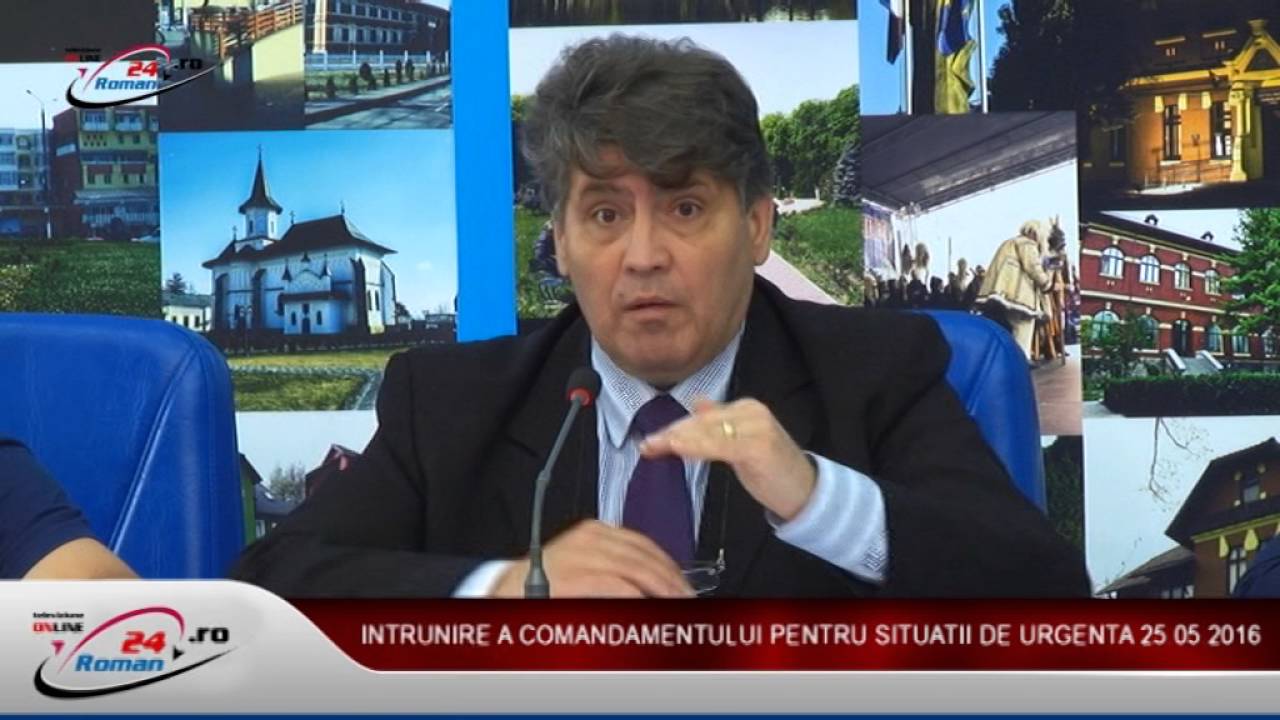 INTRUNIRE COMANDAMENT SITUATII DE URGENTA 25.05.2016