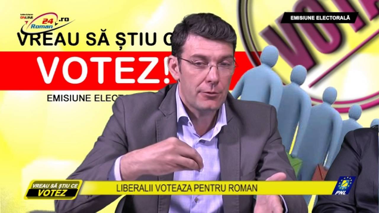 LIBERALII VOTEAZA PENTRU ROMAN