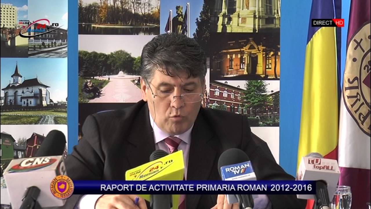 RAPORT DE ACTIVITATE 2012-2016