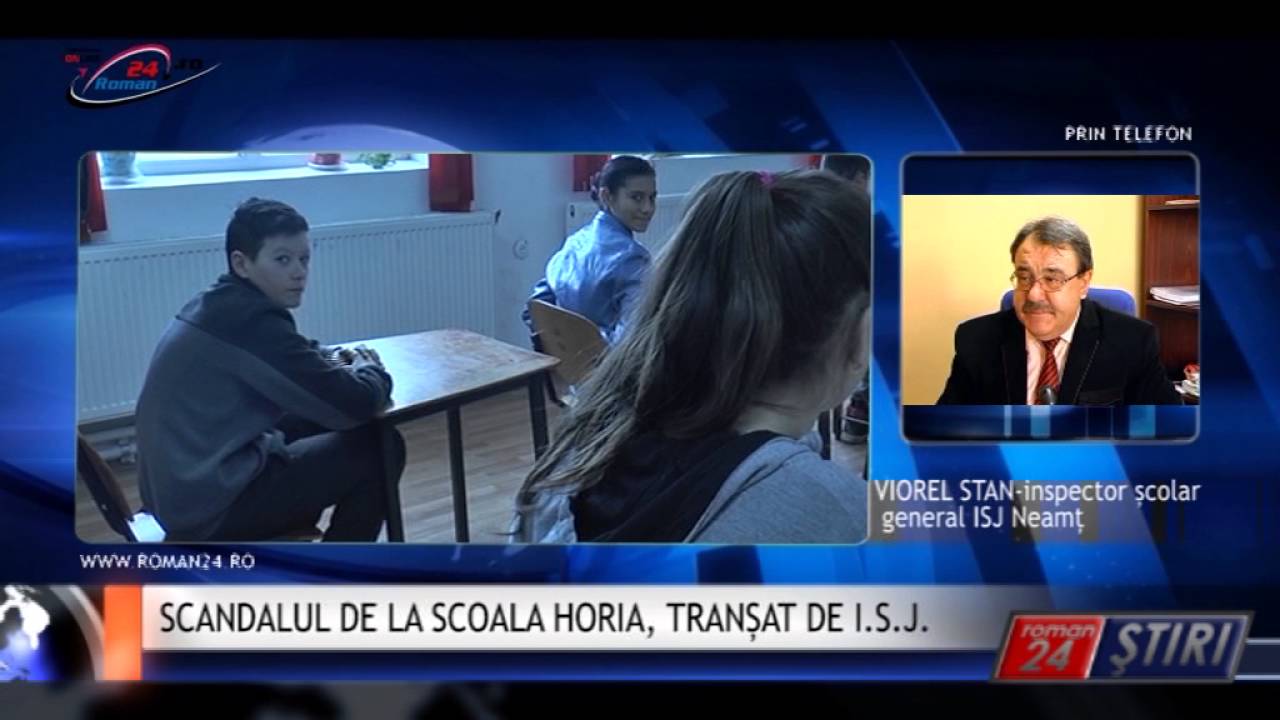 SCANDALUL DE LA SCOALA HORIA, TRANȘAT DE I.S.J.