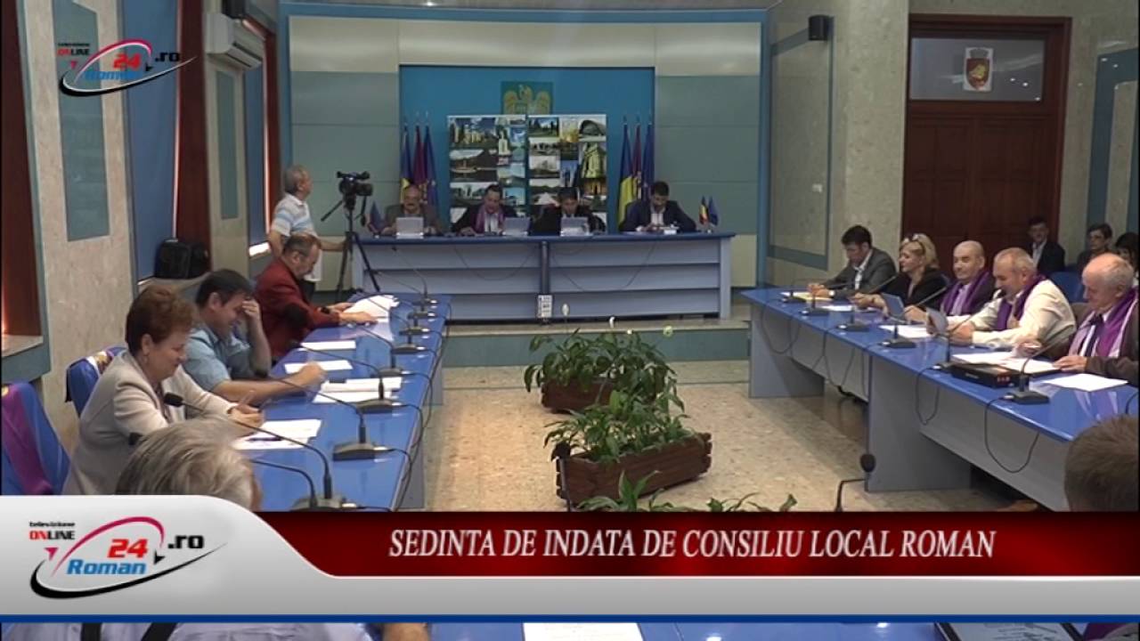 SEDINTA DE INDATA DE CONSILIU LOCAL ROMAN – 23.05.2016