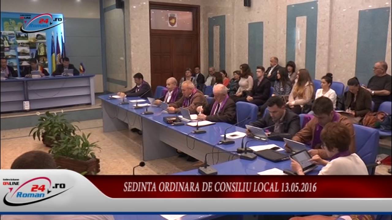 Sedinta Ordinara de Consiliu Local 13.05.2016