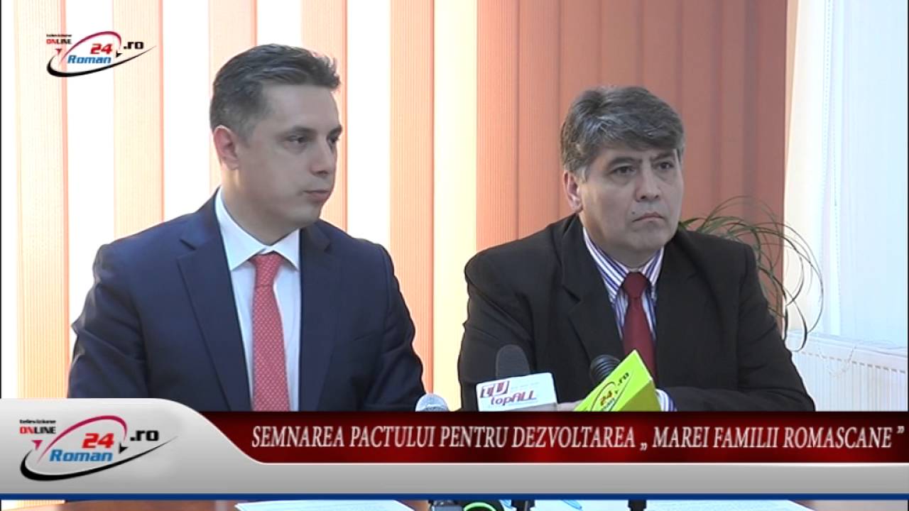 Semnarea Pactului pentru Dezvoltarea – “Marei Familii Romascane “