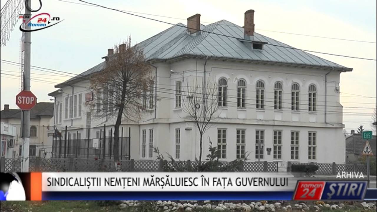 SINDICALIȘTII NEMȚENI MĂRȘĂLUIESC ÎN FAȚA GUVERNULUI