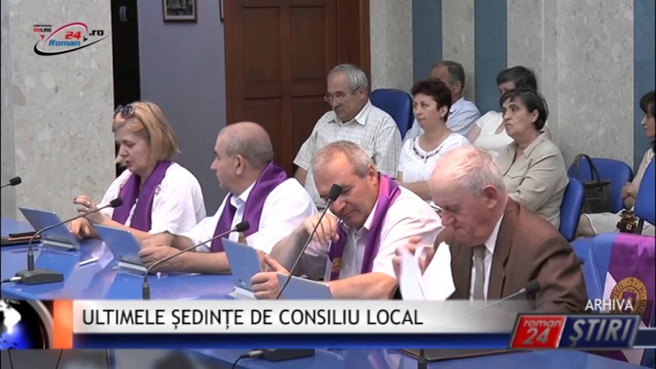 ULTIMELE ȘEDINȚE DE CONSILIU LOCAL