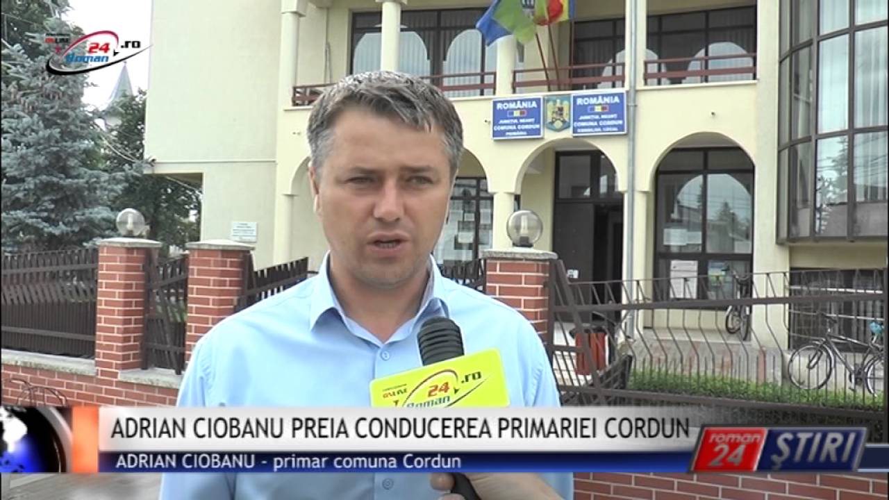 ADRIAN CIOBANU PREIA CONDUCEREA PRIMARIEI CORDUN