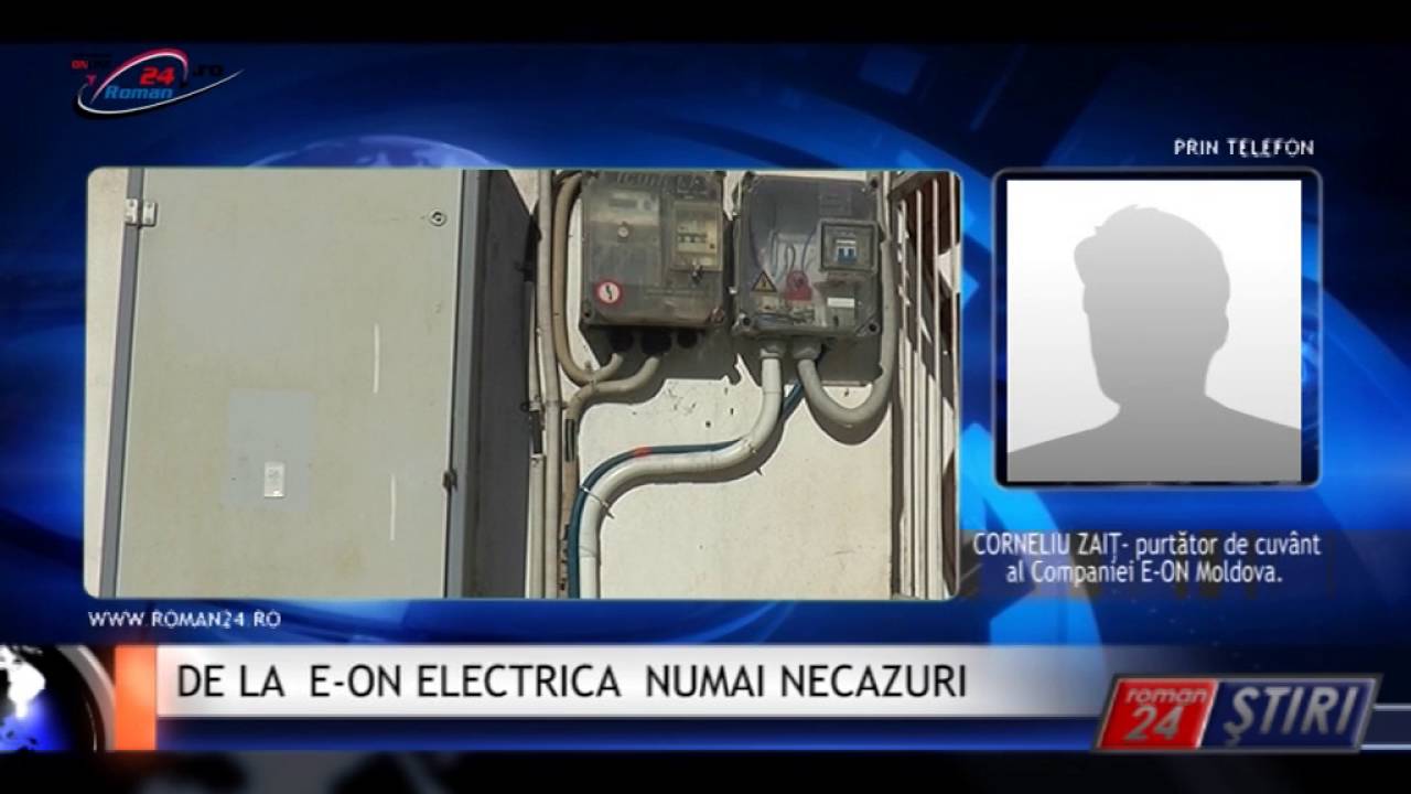 DE LA E-ON ELECTRICA NUMAI NECAZURI