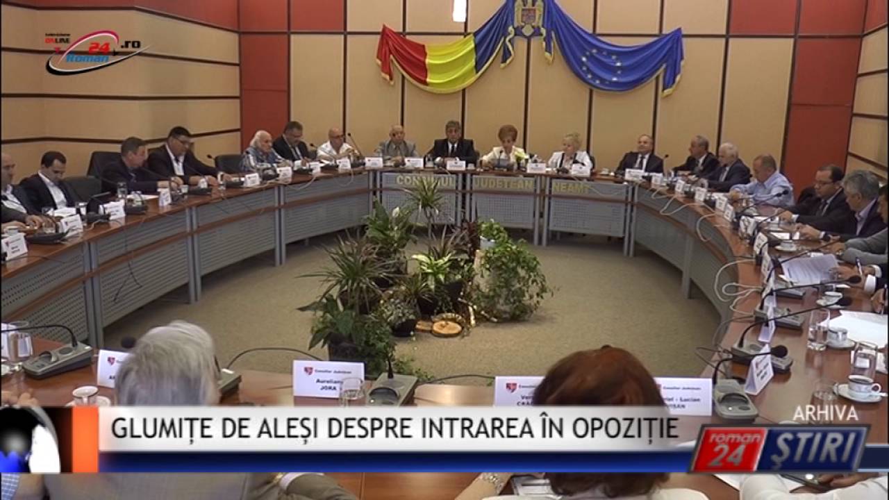 GLUMIȚE DE ALEȘI DESPRE INTRAREA ÎN OPOZIȚIE