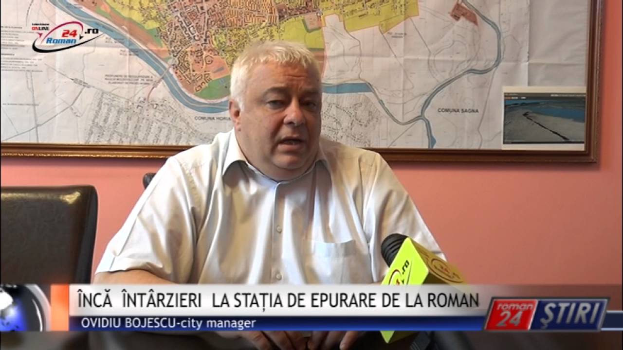 ÎNCĂ ÎNTÂRZIERI LA STAȚIA DE EPURARE DE LA ROMAN