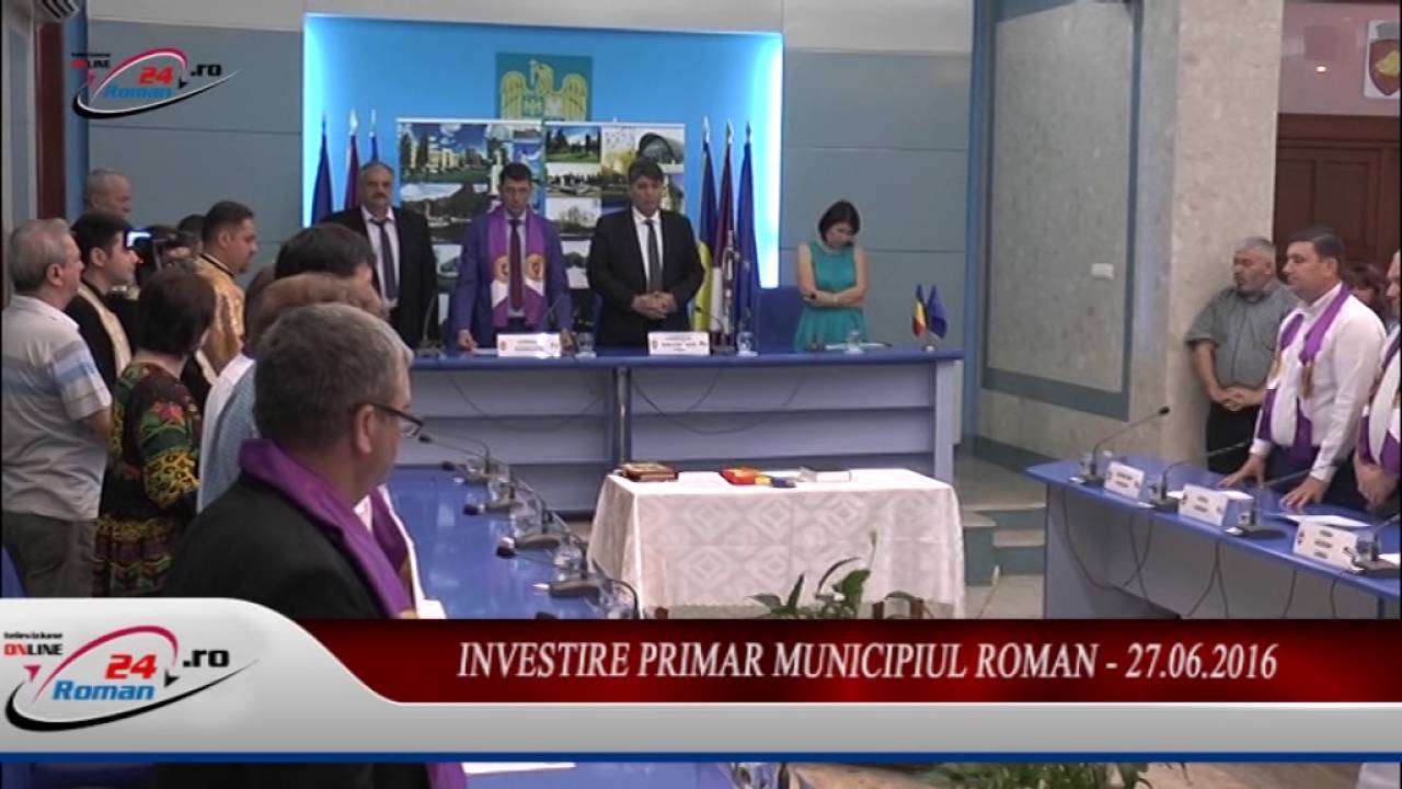 INVESTIRE PRIMAR MUNICIPIUL ROMAN – 27.06.2016