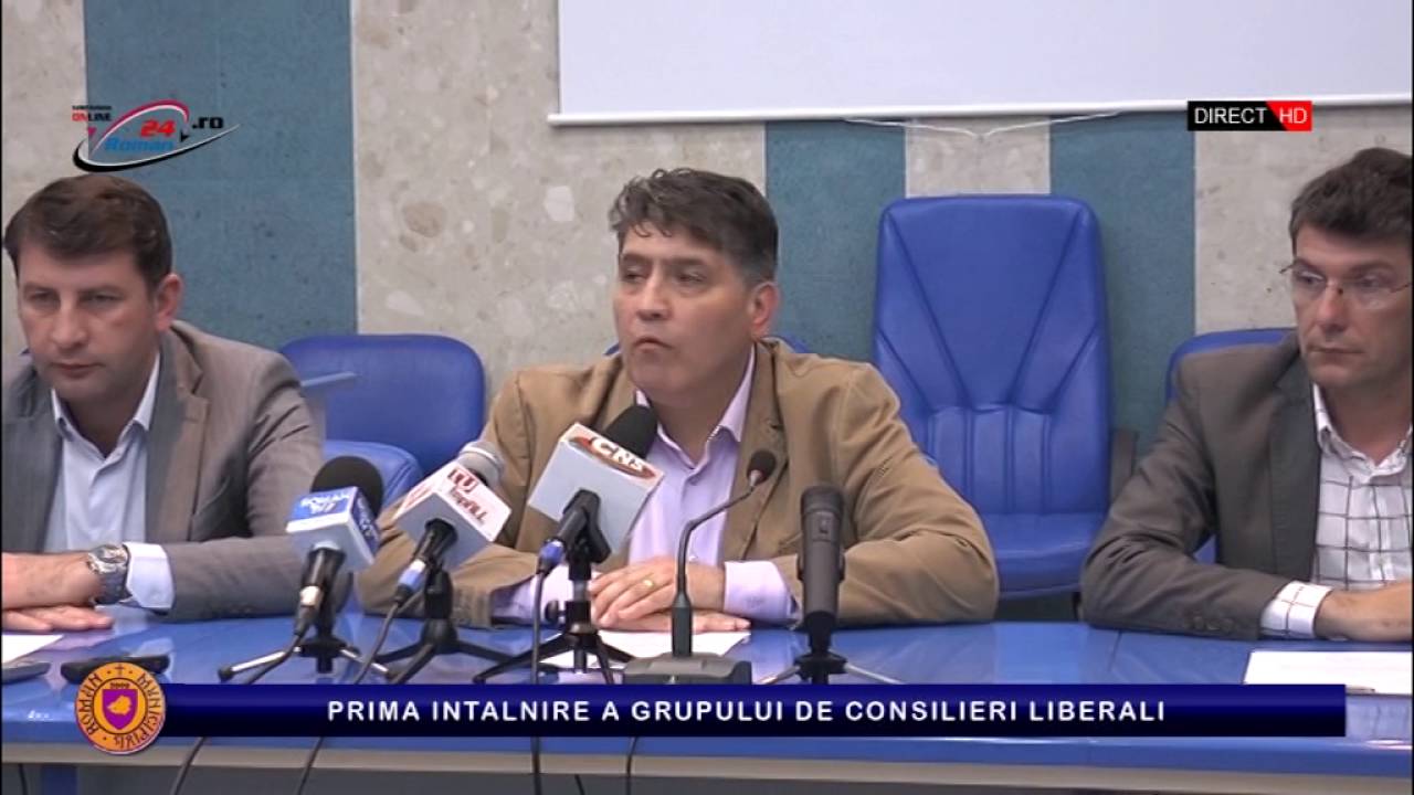 PRIMA INTALNIRE A GRUPULUI DE CONSILIERI LIBERALI