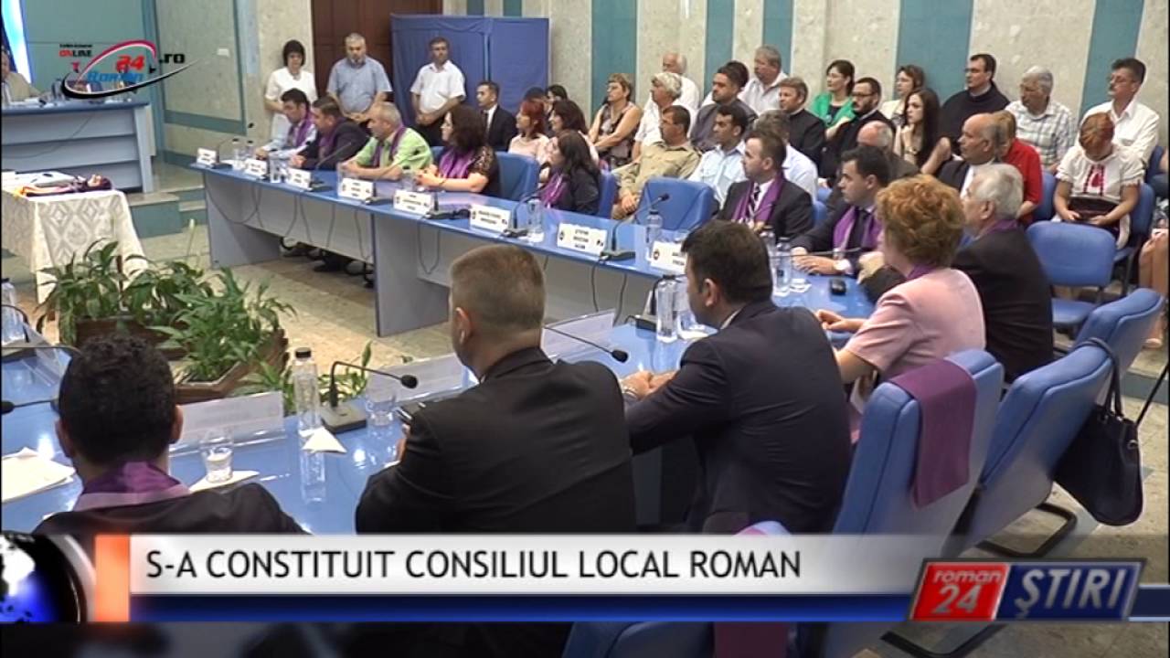 S-A CONSTITUIT CONSILIUL LOCAL ROMAN