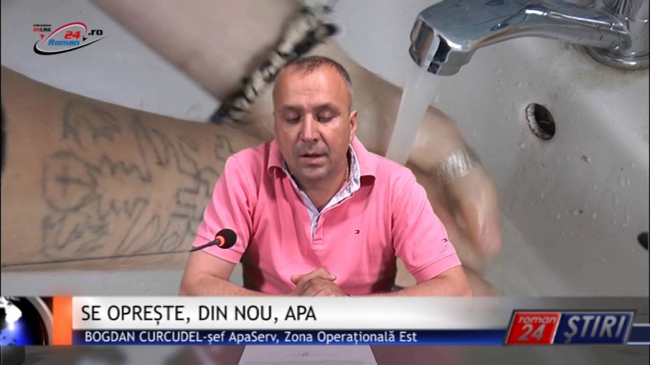 SE OPREȘTE, DIN NOU, APA