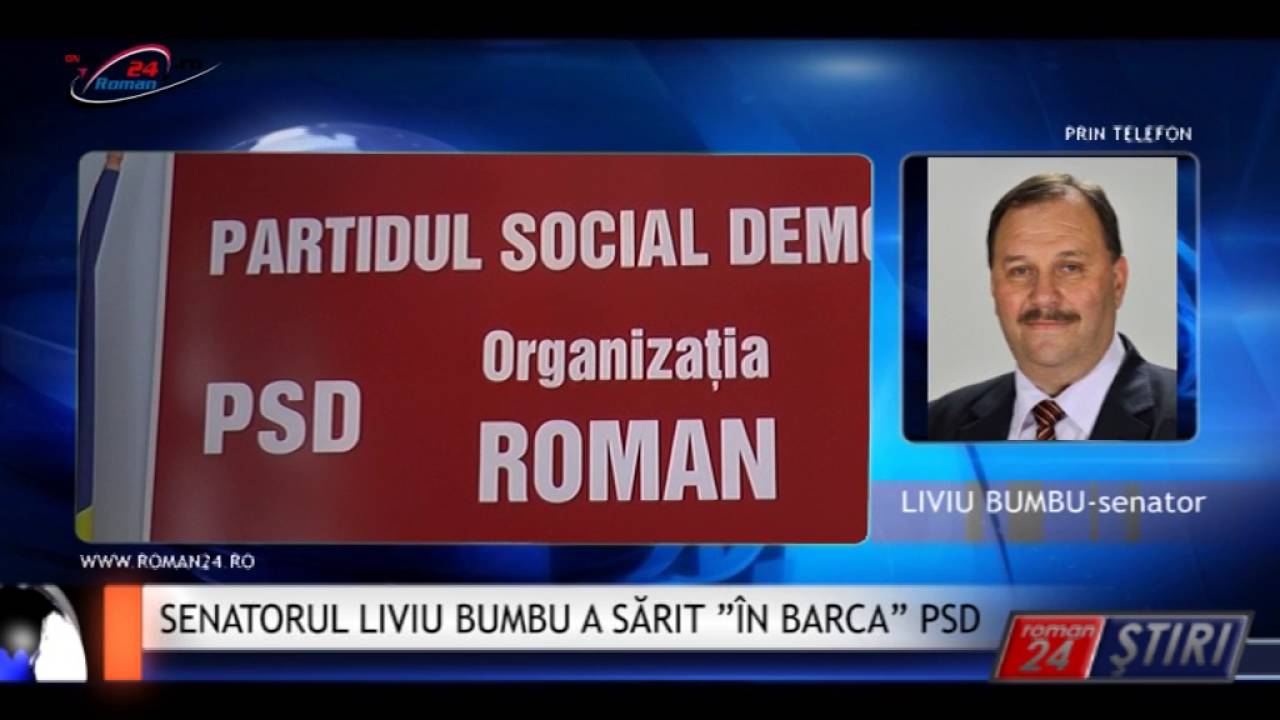 SENATORUL LIVIU BUMBU A SĂRIT ”ÎN BARCA” PSD