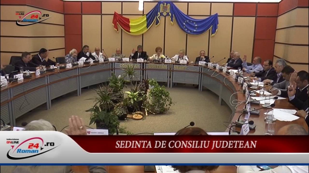 ULTIMA SEDINTA DE CONSILIU JUDETEAN DIN ACEST MANDAT