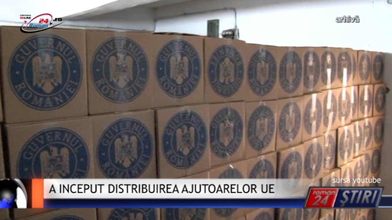 A INCEPUT DISTRIBUIREA AJUTOARELOR UE
