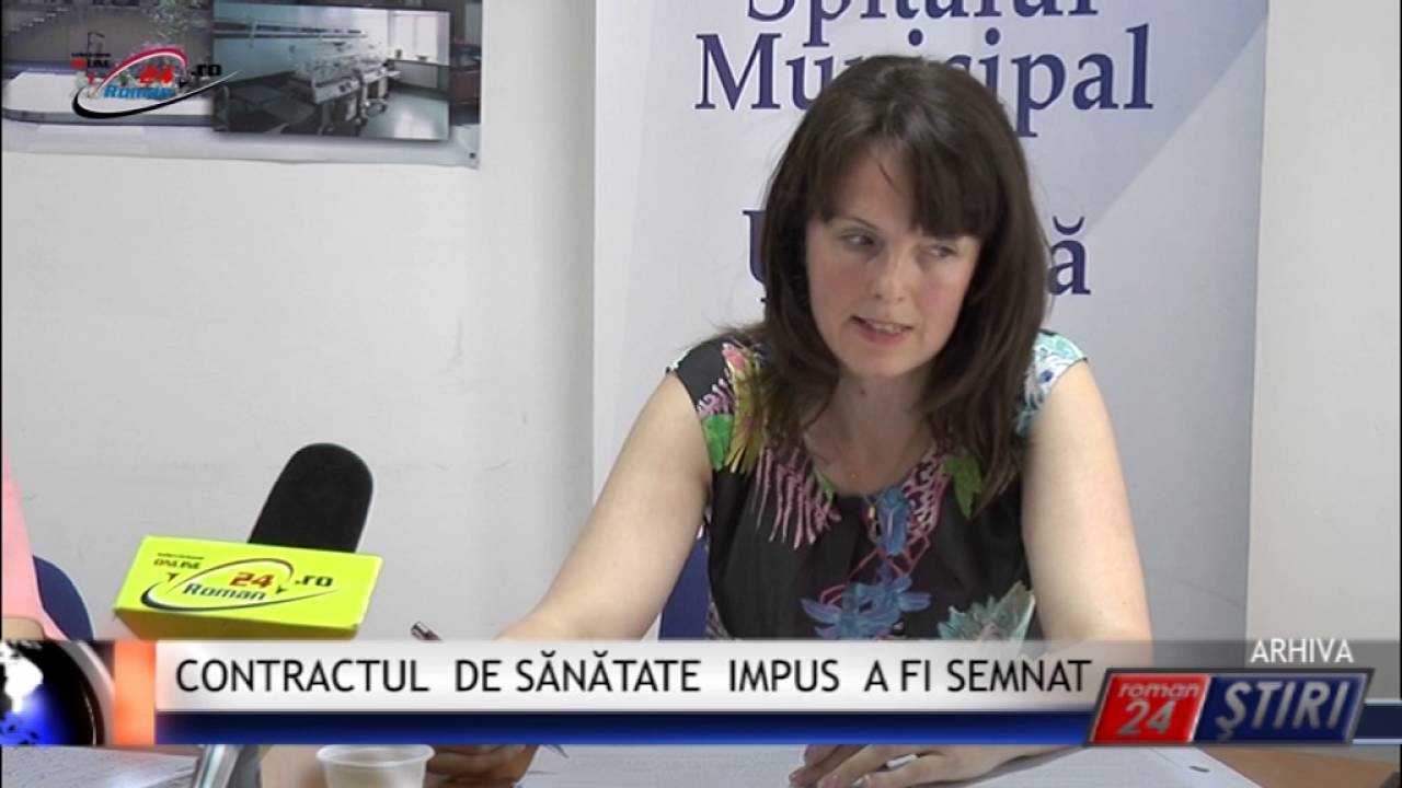 CONTRACTUL DE SĂNĂTATE IMPUS A FI SEMNAT