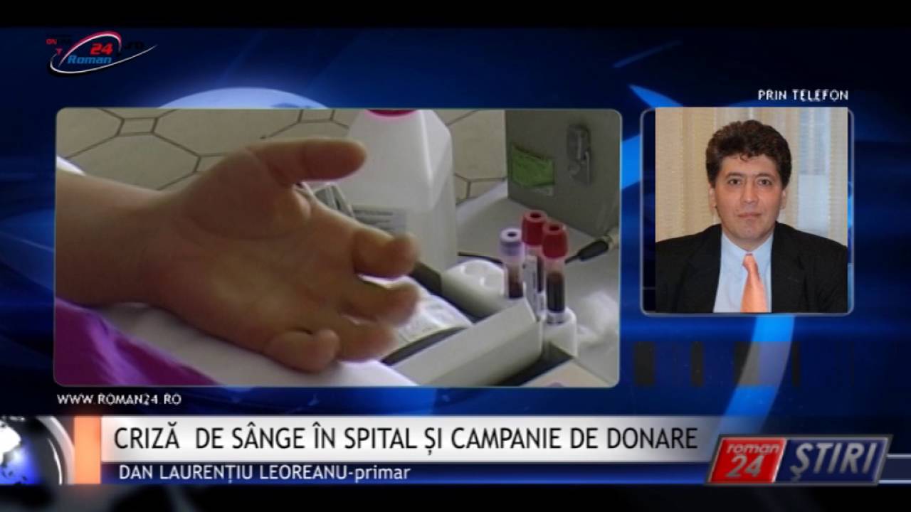 CRIZĂ DE SÂNGE ÎN SPITAL ȘI CAMPANIE DE DONARE