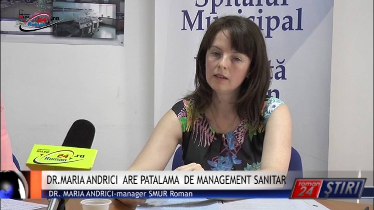 DR.MARIA ANDRICI ARE PATALAMA DE MANAGEMENT SANITAR