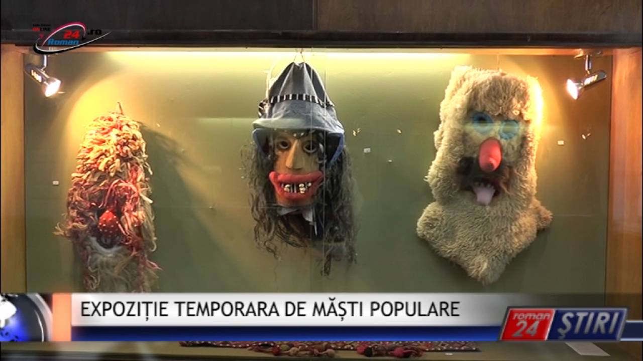 EXPOZIȚIE TEMPORARA DE MĂȘTI POPULARE