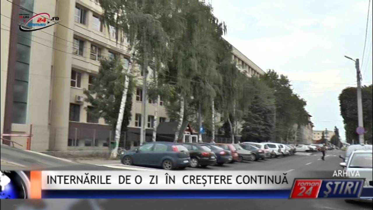 INTERNĂRILE DE O ZI ÎN CREȘTERE CONTINUĂ