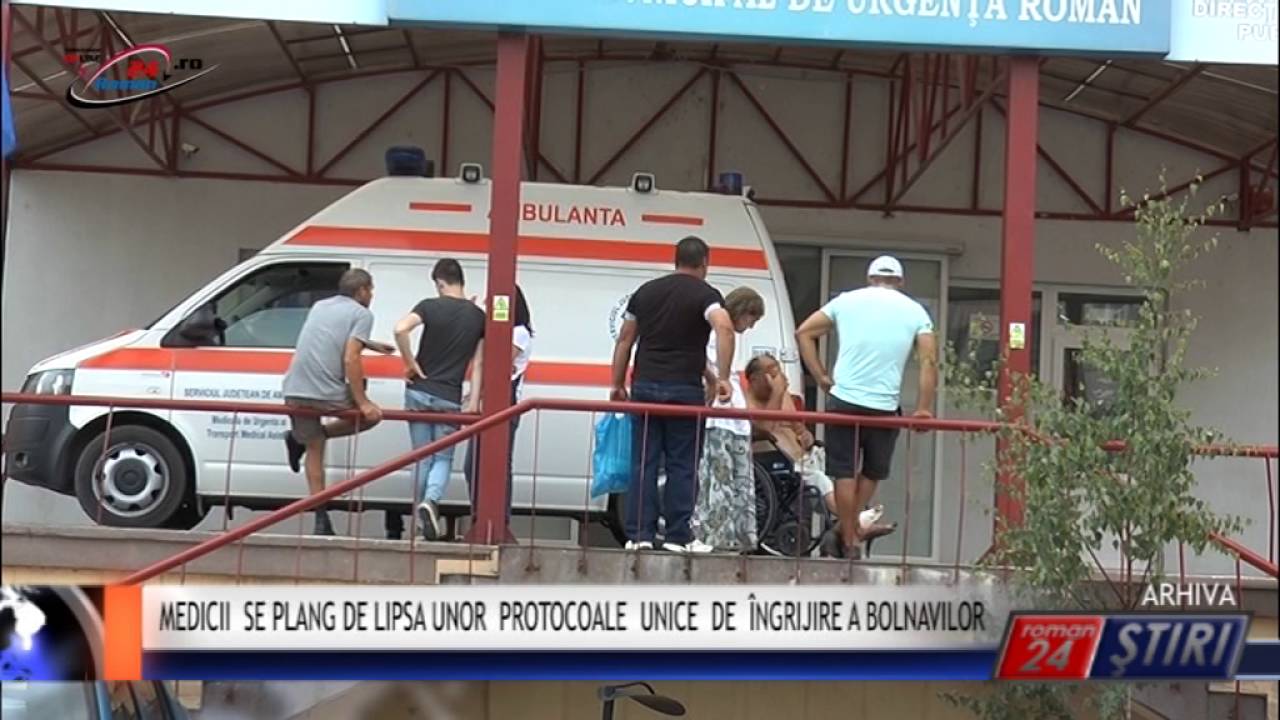 MEDICII SE PLÂNG DE LIPSA UNOR PROTOCOALE UNICE DE ÎNGRIJIRE A BOLNAVILOR