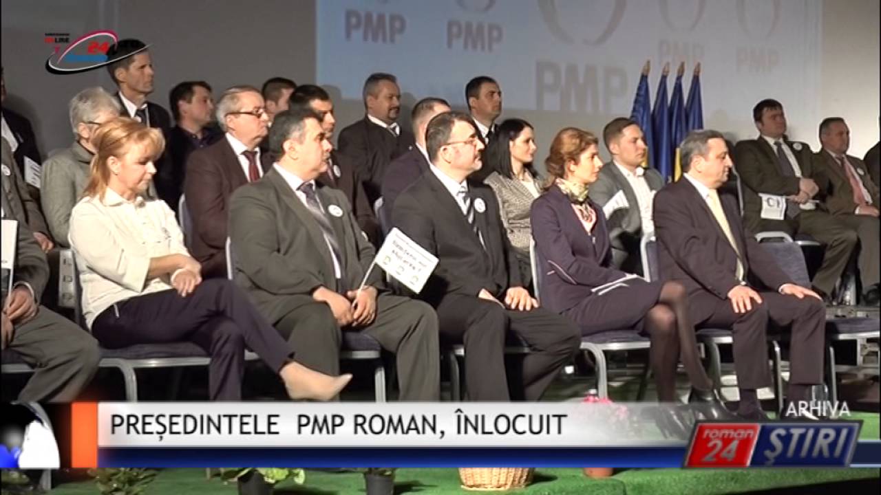 PREȘEDINTELE PMP ROMAN, ÎNLOCUIT