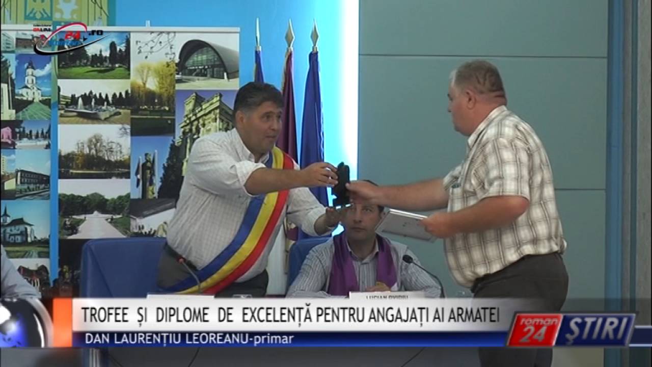 TROFEE ȘI DIPLOME DE EXCELENȚĂ PENTRU ANGAJAȚI AI ARMATEI