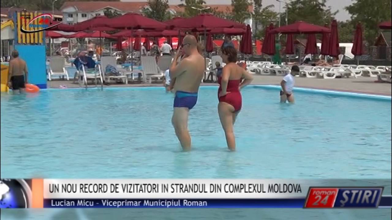 UN NOU RECORD DE VIZITATORI IN STRANDUL DIN COMPLEXUL MOLDOVA