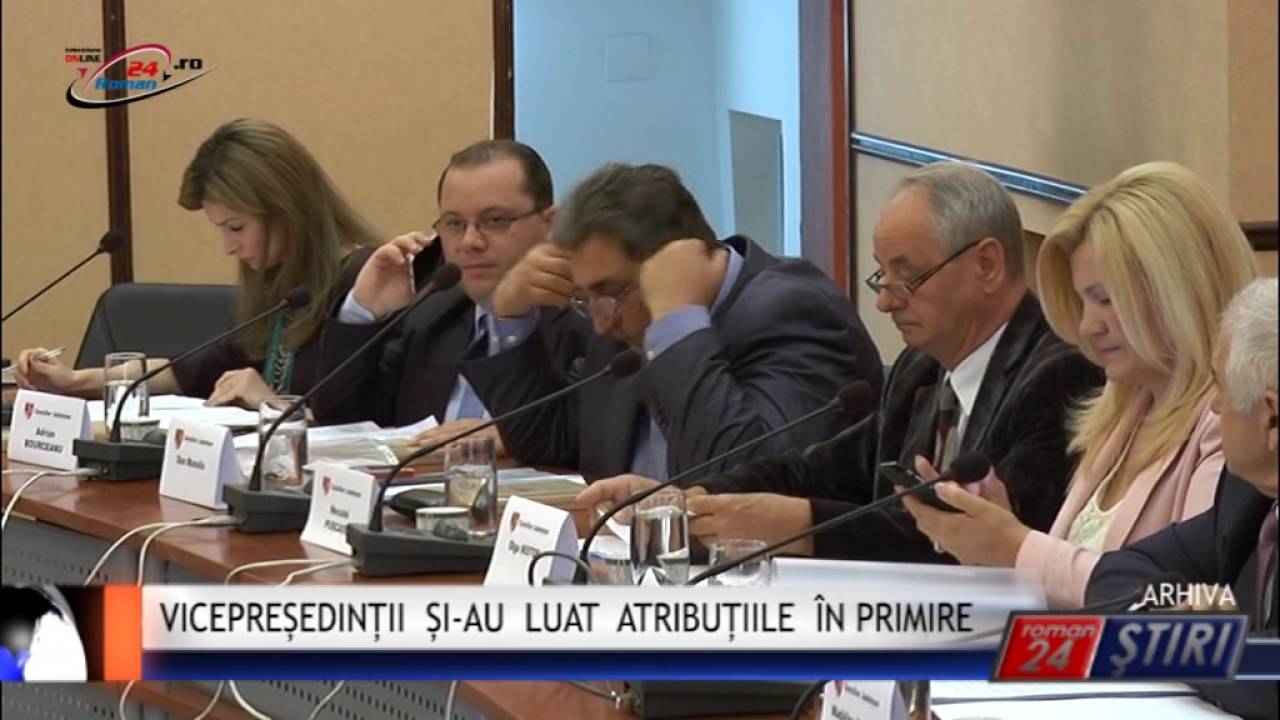 VICEPREȘEDINȚII ȘI-AU LUAT ATRIBUȚIILE ÎN PRIMIRE