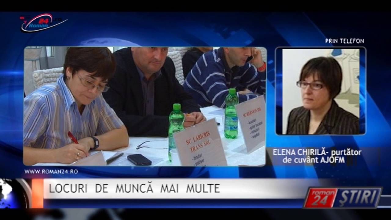 LOCURI DE MUNCĂ MAI MULTE