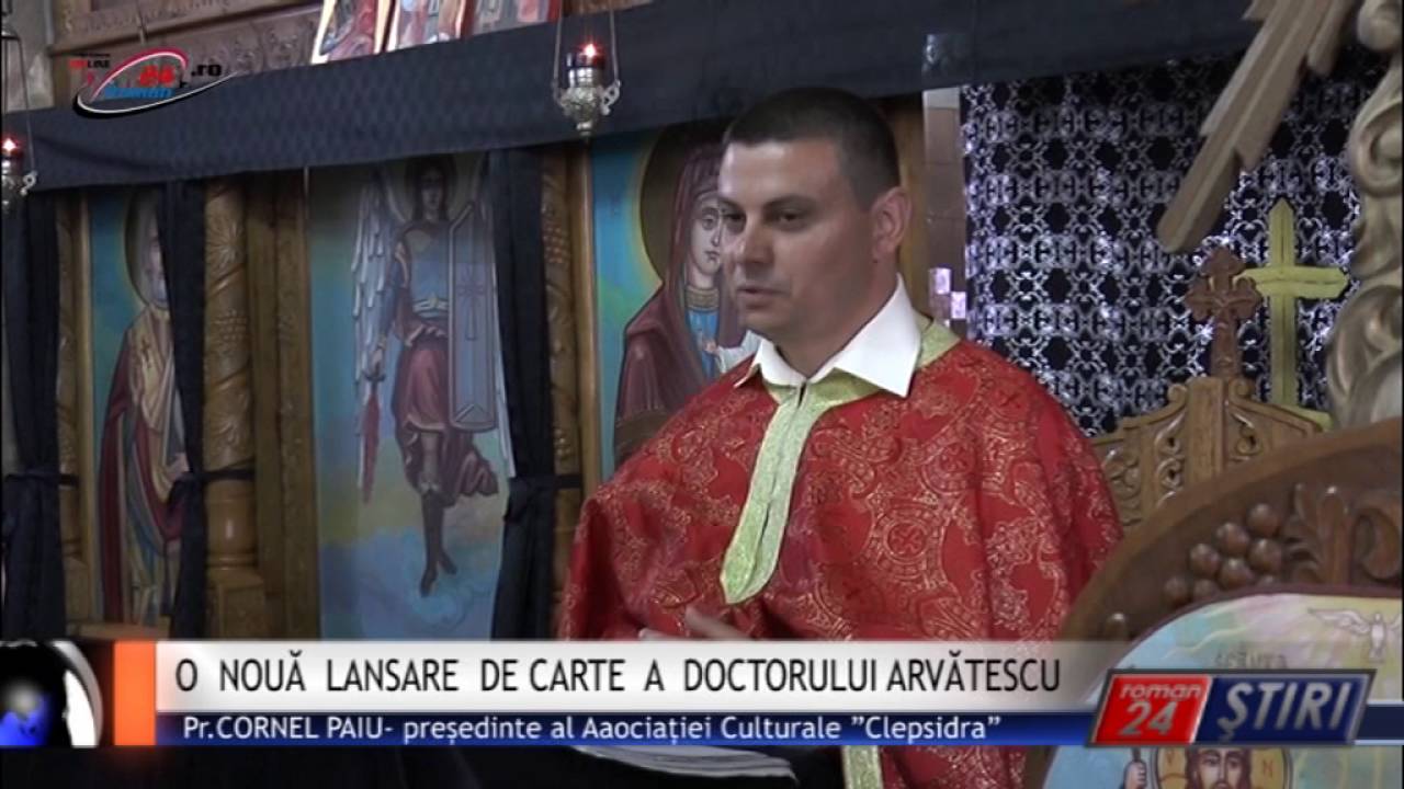 NOUĂ LANSARE DE CARTE A DOCTORULUI ARVĂTESCU