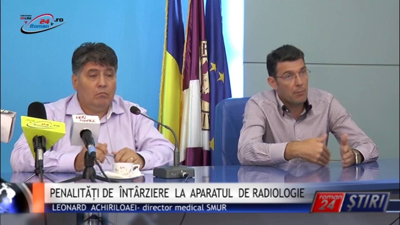 PENALITĂȚI DE ÎNTÂRZIERE LA APARATUL DE RADIOLOGIE