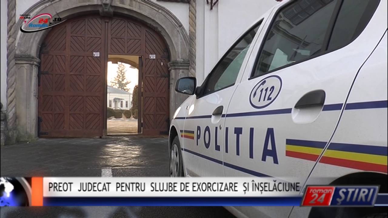 PREOT JUDECAT PENTRU SLUJBE DE EXORCIZARE ȘI ÎNȘELĂCIUNE