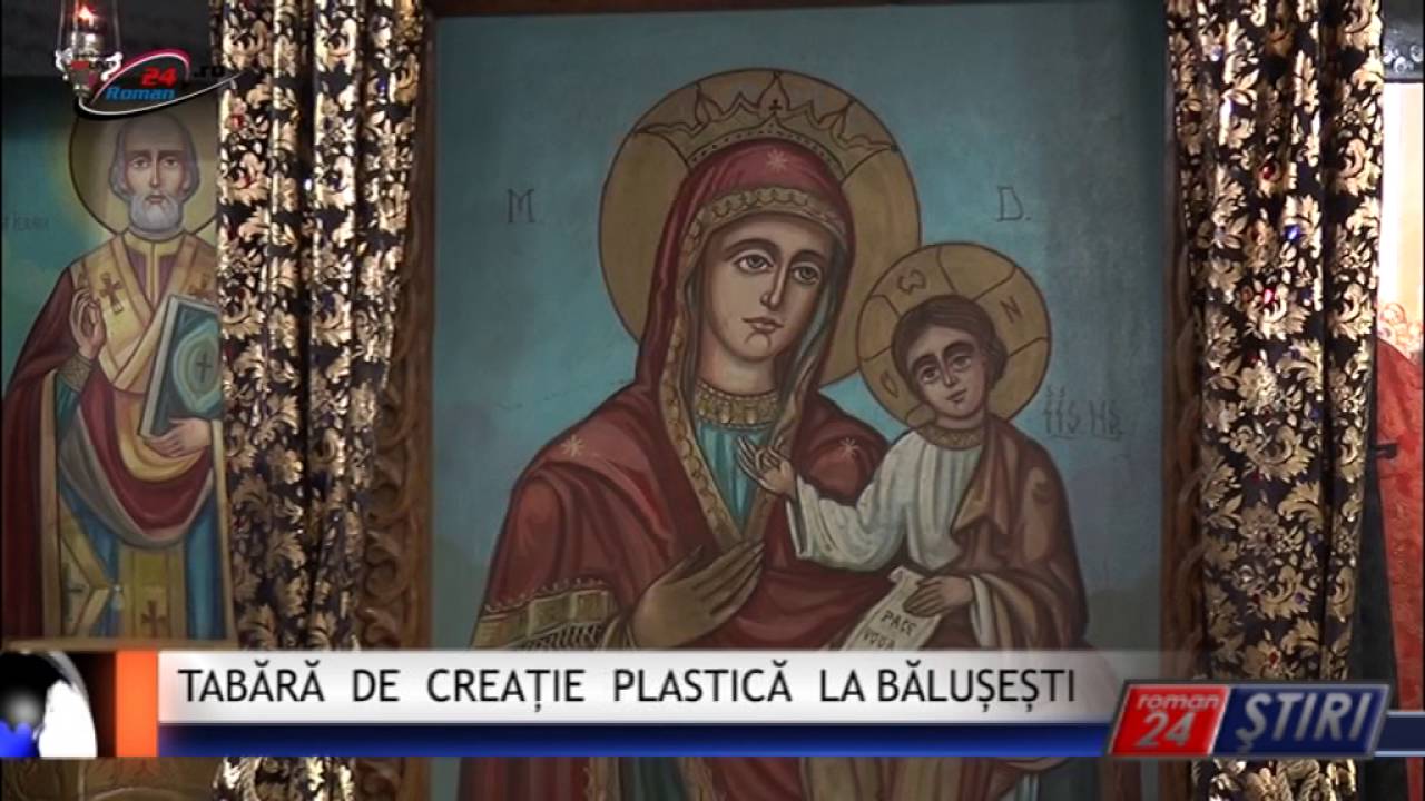 TABĂRĂ DE CREAȚIE PLASTICĂ LA BĂLUȘEȘTI