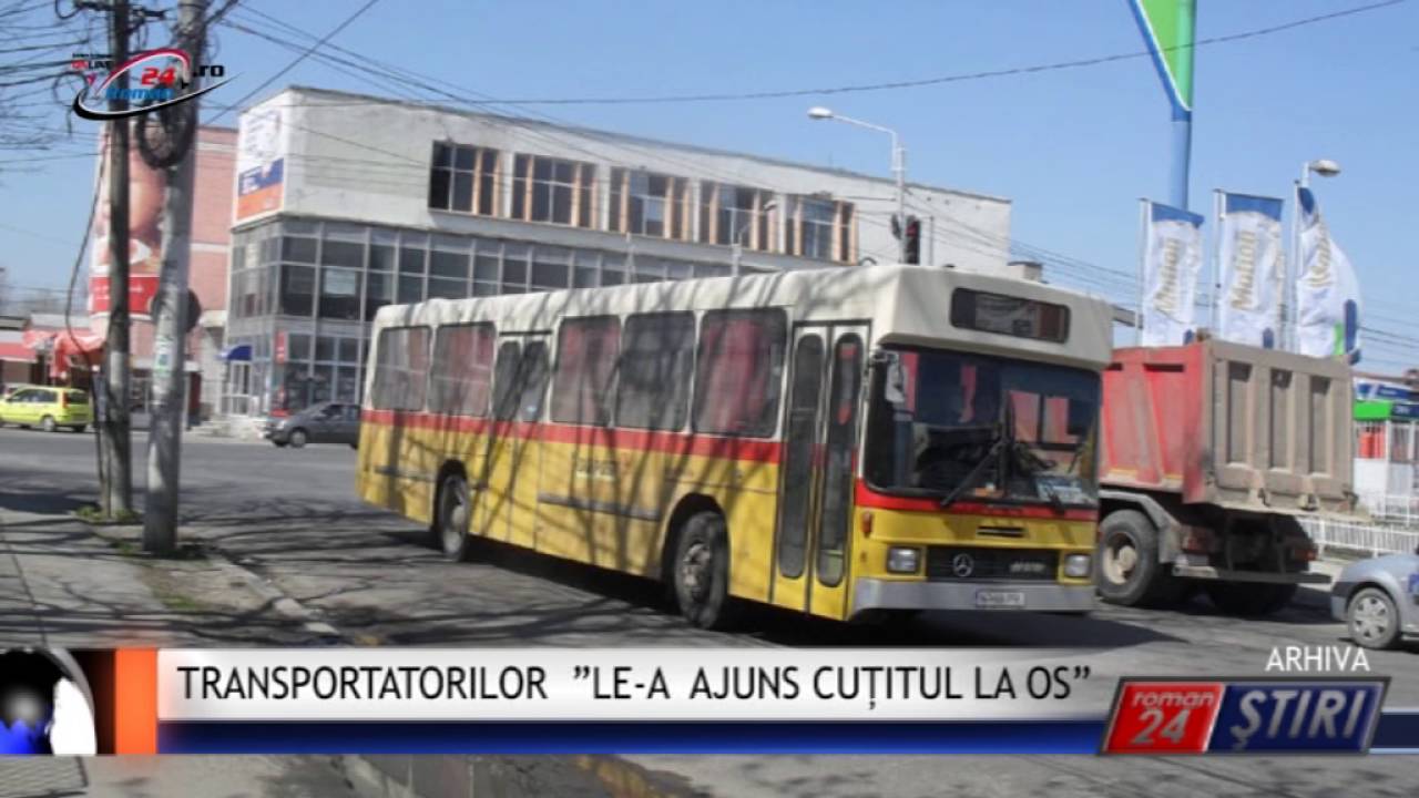 TRANSPORTATORILOR ”LE-A AJUNS CUȚITUL LA OS”