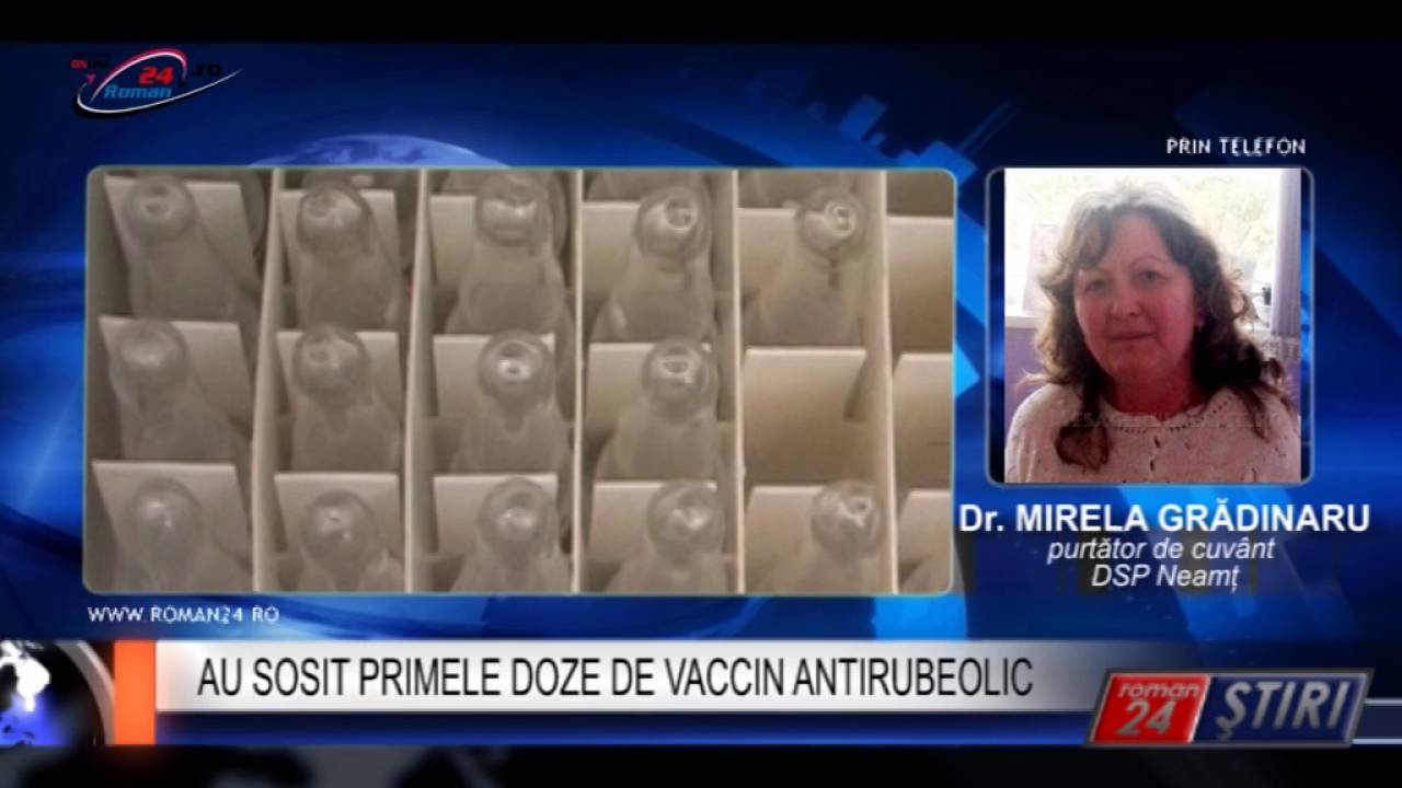 AU SOSIT PRIMELE DOZE DE VACCIN ANTIRUBEOLIC