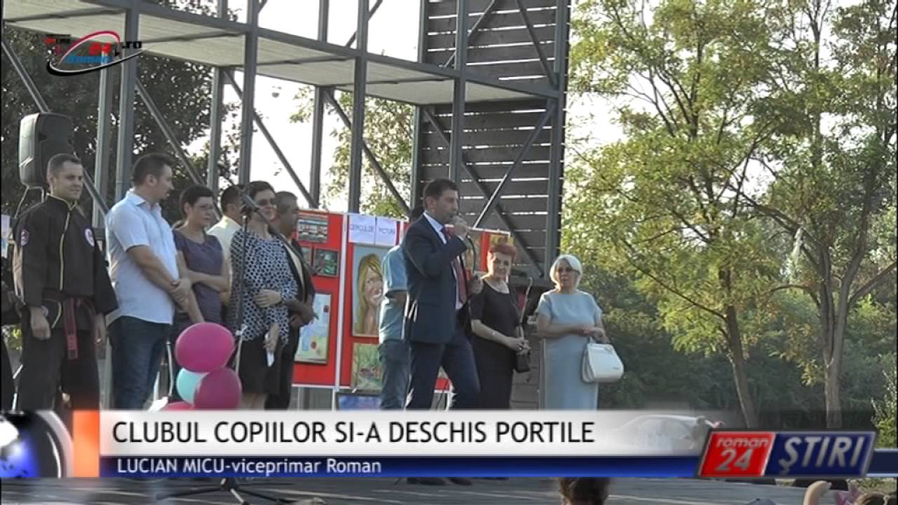 CLUBUL COPIILOR SI-A DESCHIS PORTILE