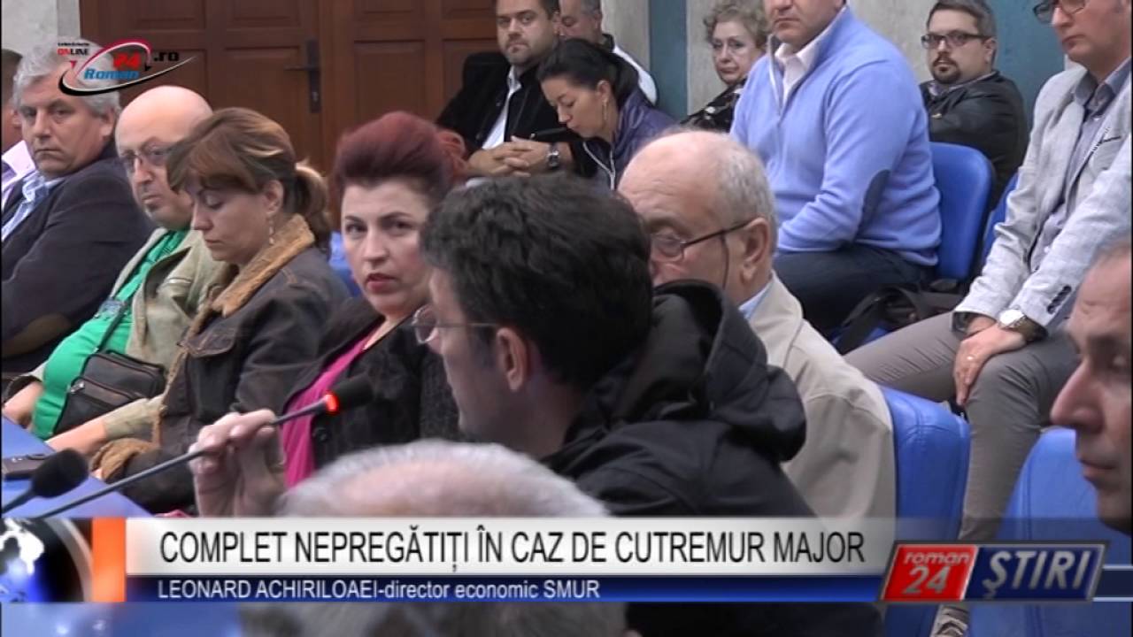 COMPLET NEPREGĂTIȚI ÎN CAZ DE CUTREMUR MAJOR