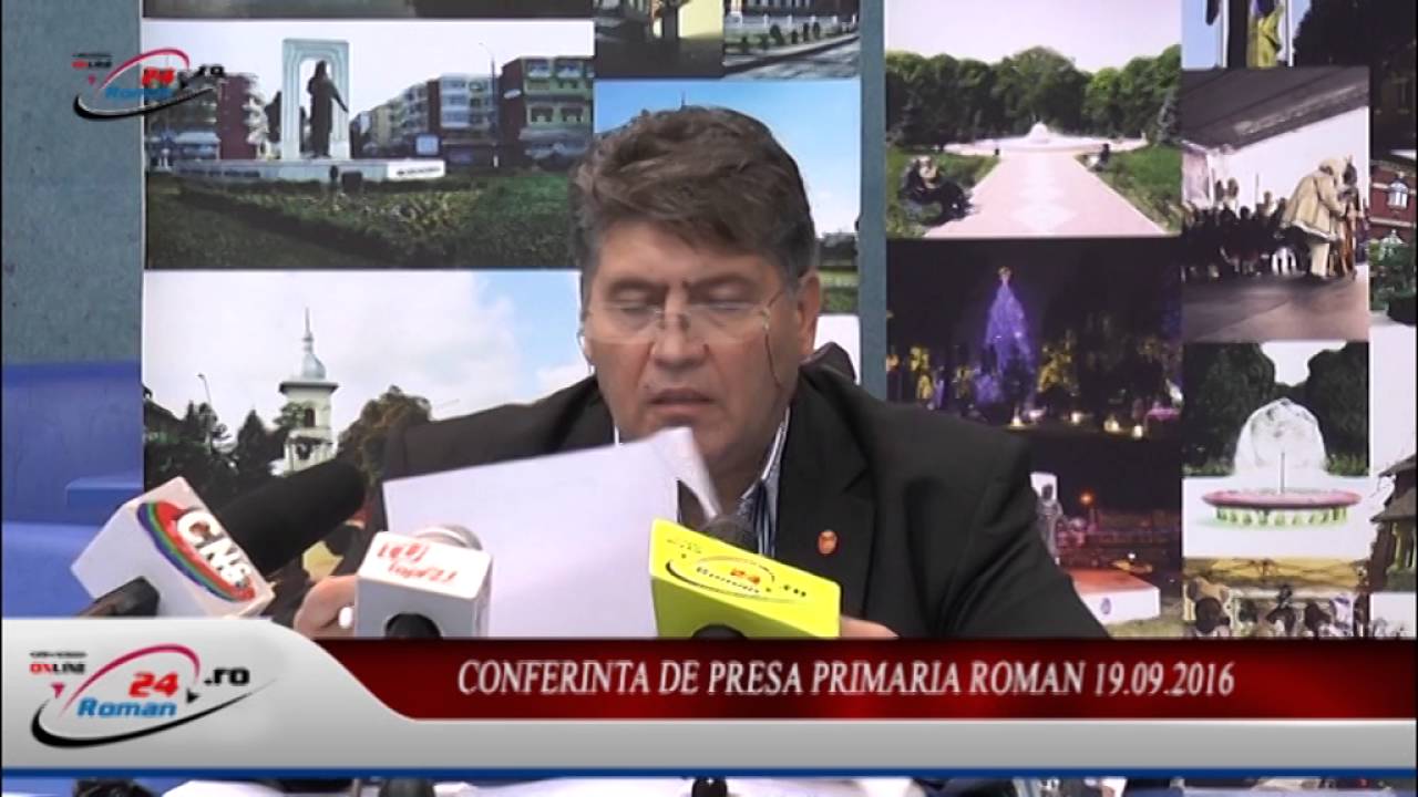 CONFERINTA DE PRESA PRIMARIA ROMAN 19.09.2016