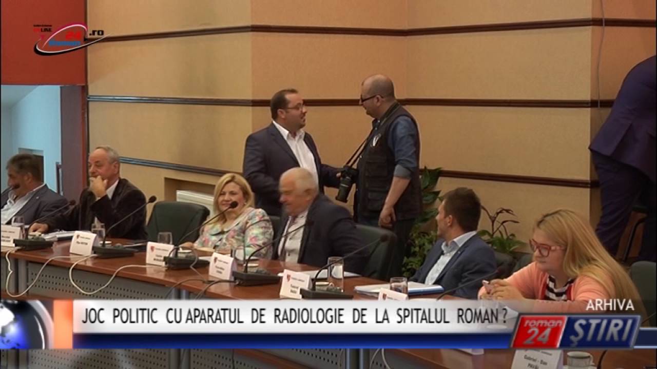 JOC POLITIC CU APARATUL DE RADIOLOGIE DE LA SPITALUL ROMAN