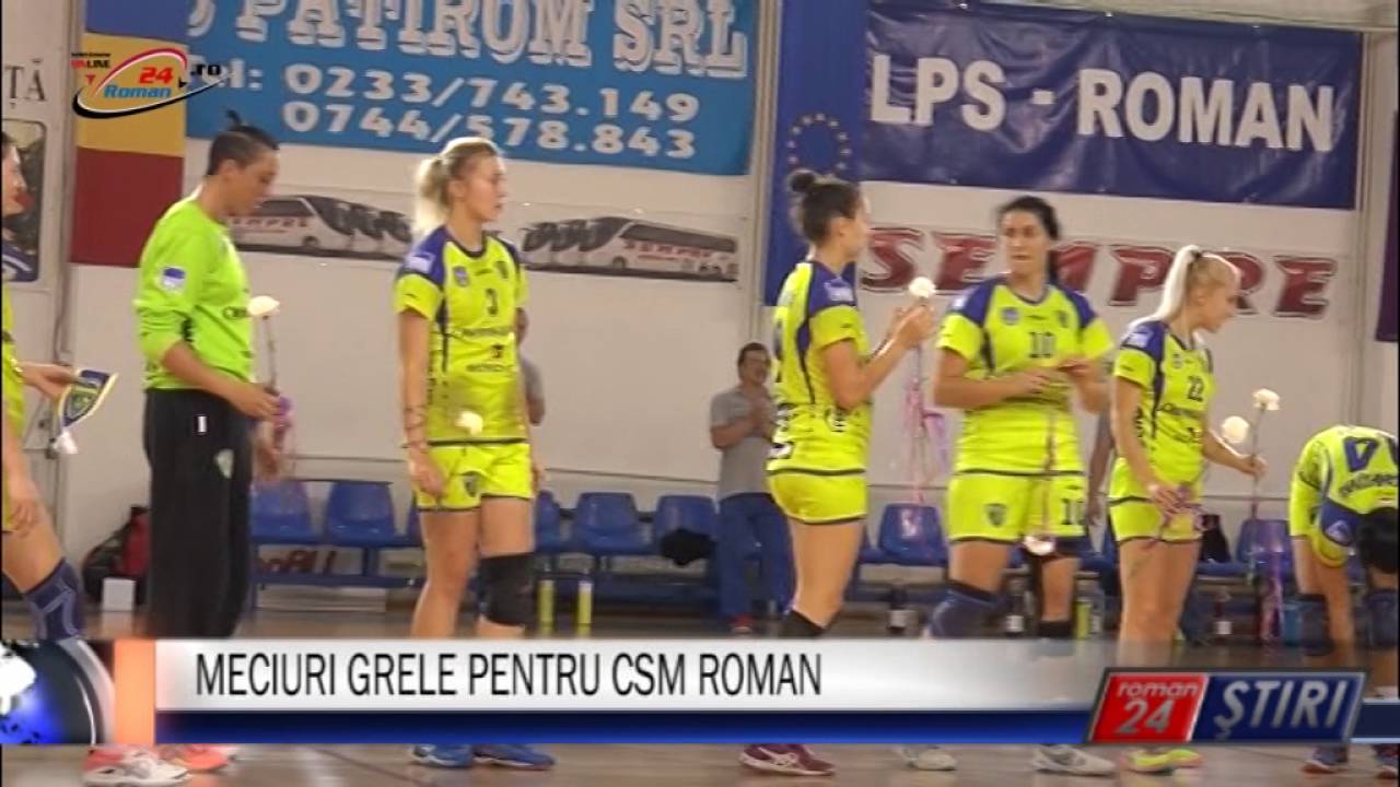 MECIURI GRELE PENTRU CSM ROMAN