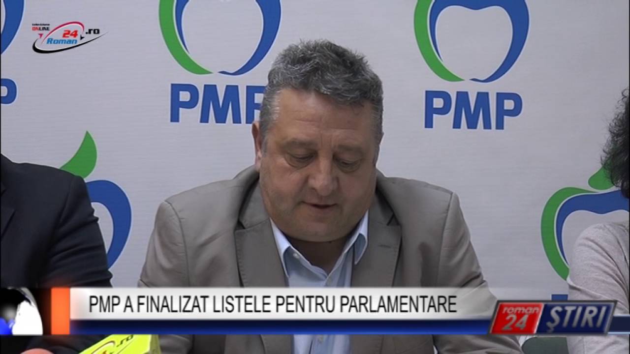 PMP A FINALIZAT LISTELE PENTRU PARLAMENTARE