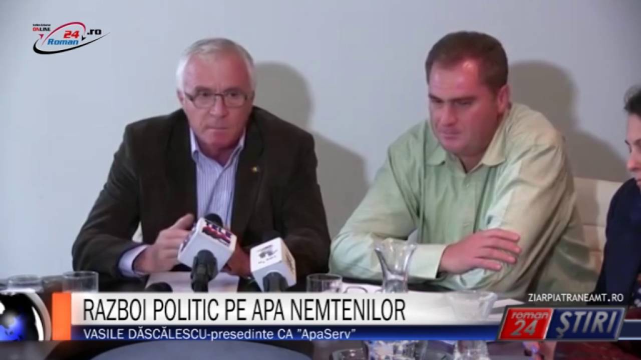 RĂZBOI POLITIC PE APA NEMȚENILOR