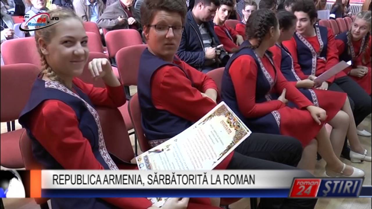 REPUBLICA ARMENIA, SĂRBĂTORITĂ LA ROMAN