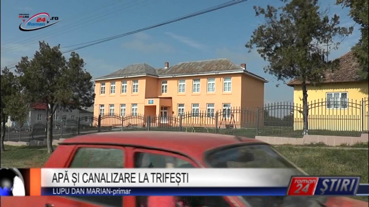 APĂ ȘI CANALIZARE LA TRIFEȘTI