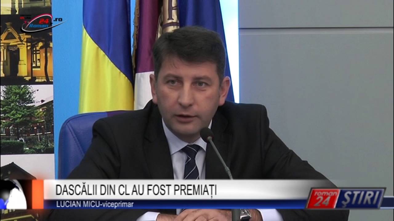 DASCĂLII DIN CL AU FOST PREMIAȚI