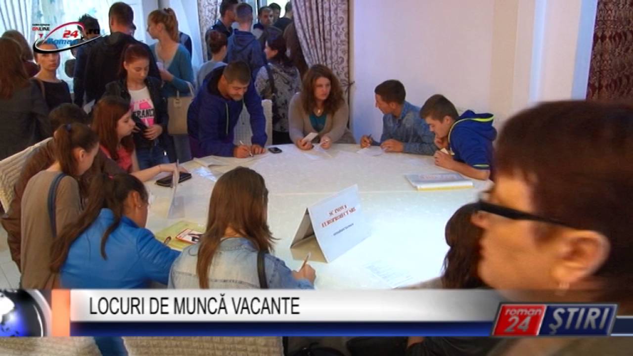 LOCURI DE MUNCĂ VACANTE
