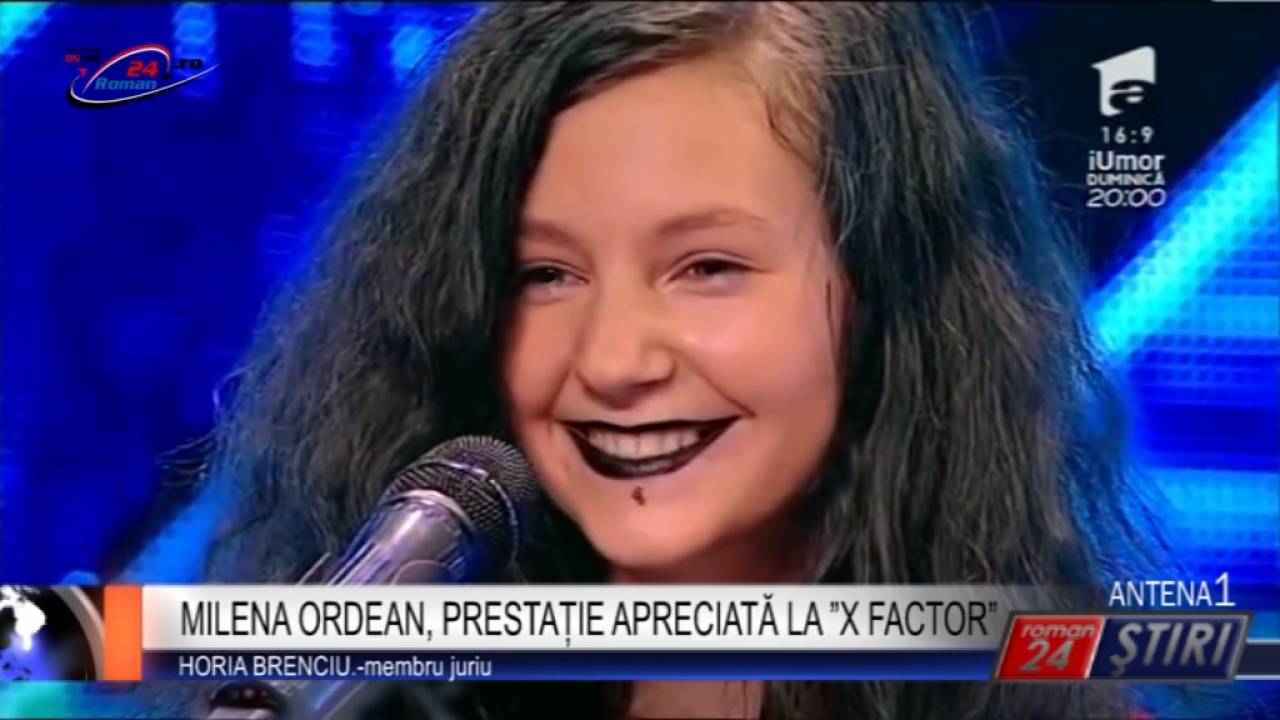MILENA ORDEAN, PRESTAȚIE APRECIATĂ LA ”X FACTOR”
